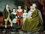 Ralph Earl Mrs Noah Smith And Her Children oil painting reproduction